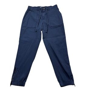 Sonoma Goods For Life Navy Blue Utility Jogger Pants Women PS Petite Small #868